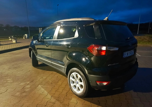 Ford EcoSport cena 53500 przebieg: 114200, rok produkcji 2018 z Ustroń małe 704